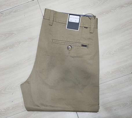 HARD KHAKI TROUSERS
